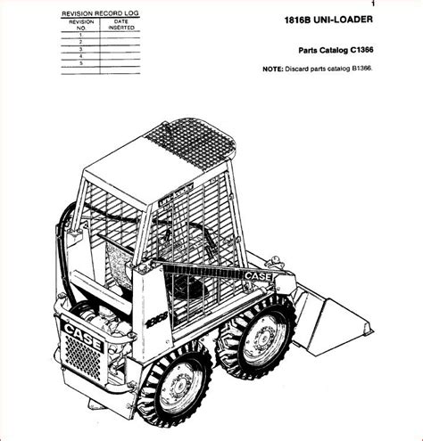 case 1816 skid steer parts|case 1816b parts diagram.